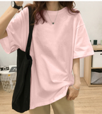 Women's White Cotton T-Shirt - Stylish Casual Top