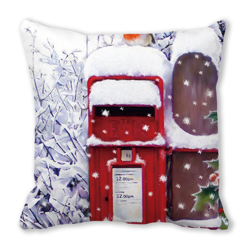 Merry Christmas Velvet Decorative Cushion ZT402