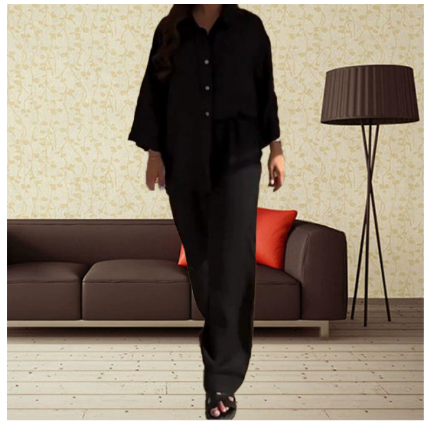 Nobu Linen Set - Women's Fashionable 2-Piece Outfit