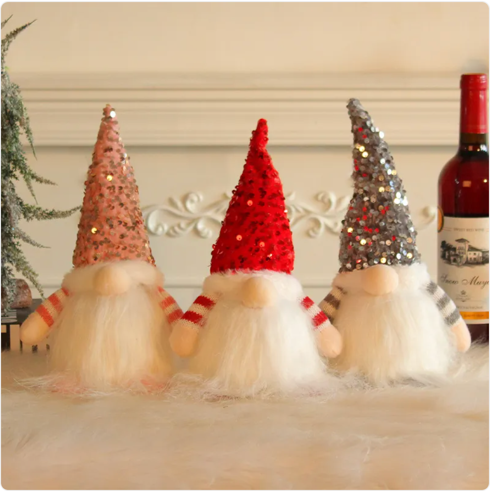 Glowing Faceless Doll Decorative Ornament