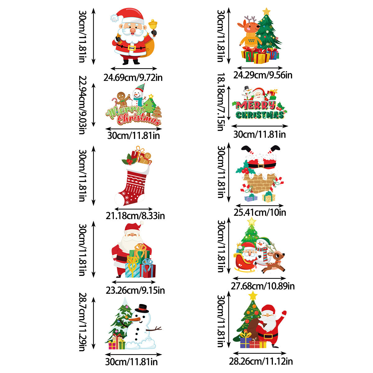 Merry Christmas Door Banner for Home Decoration