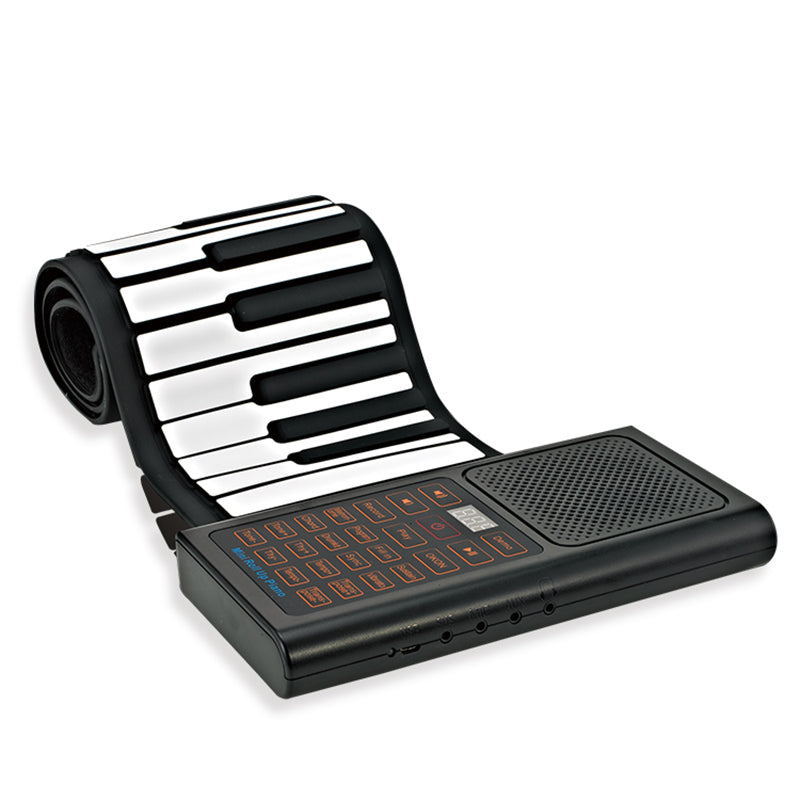 Portable 61-Key Foldable Piano with Bluetooth Speaker