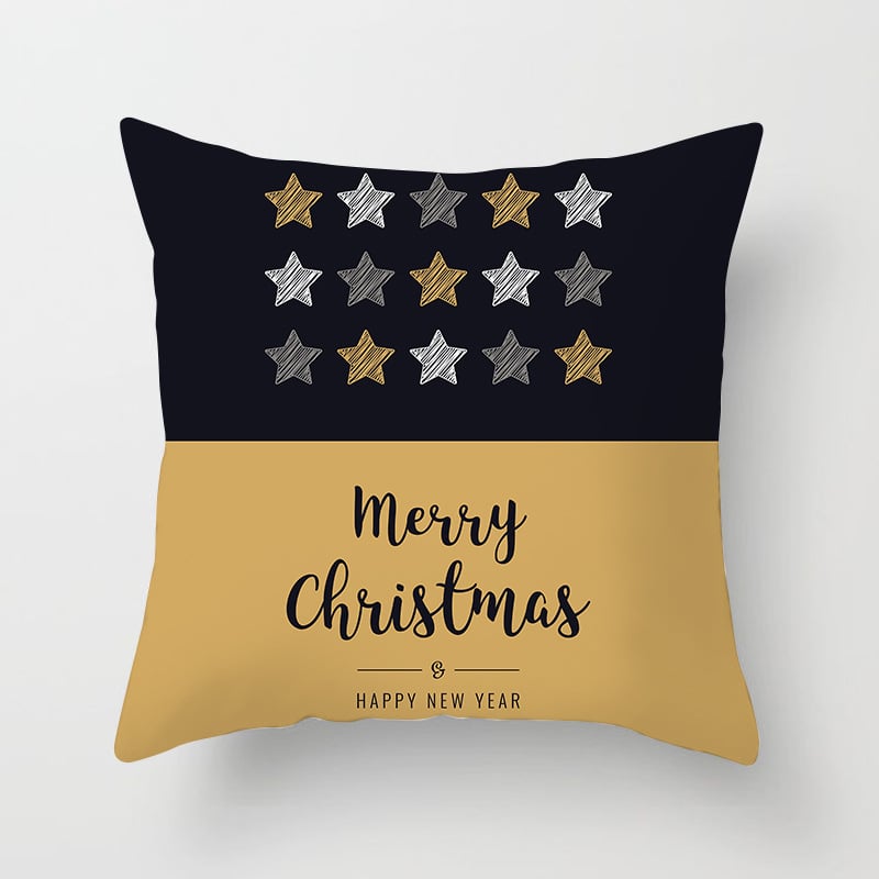 Merry Christmas Decorative Pillowcase