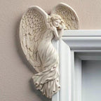 Angel Wings Resin Craft Pendant for Door Decoration