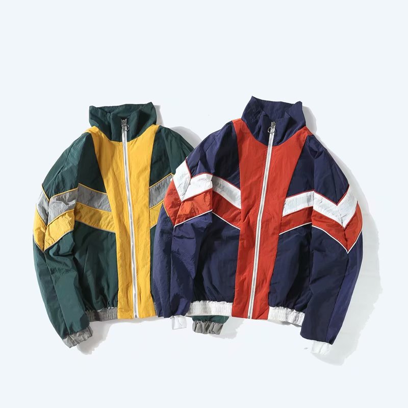 Couple's Color Block Lightweight Jackets for Men and Women