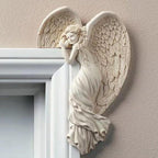 Angel Wings Resin Craft Pendant for Door Decoration