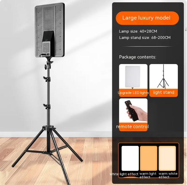 BrightView Selfie Light with Large Display
