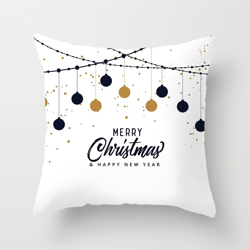 Merry Christmas Decorative Pillowcase