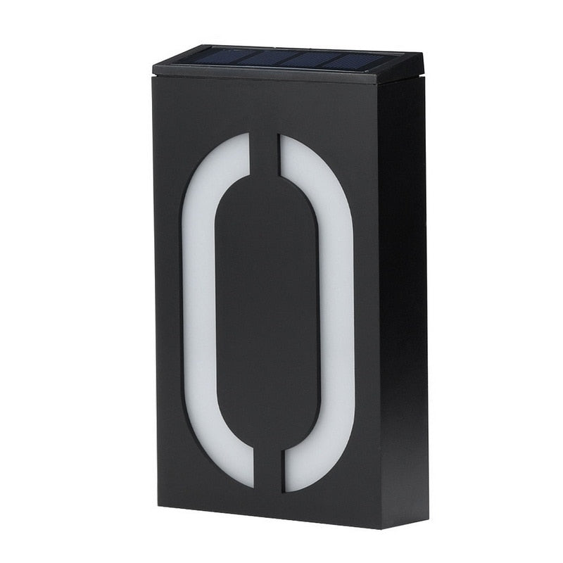 Solar Digital House Number Light with Large Display