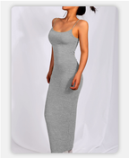 Strapless Long Dress, Elegant Maxi Dress