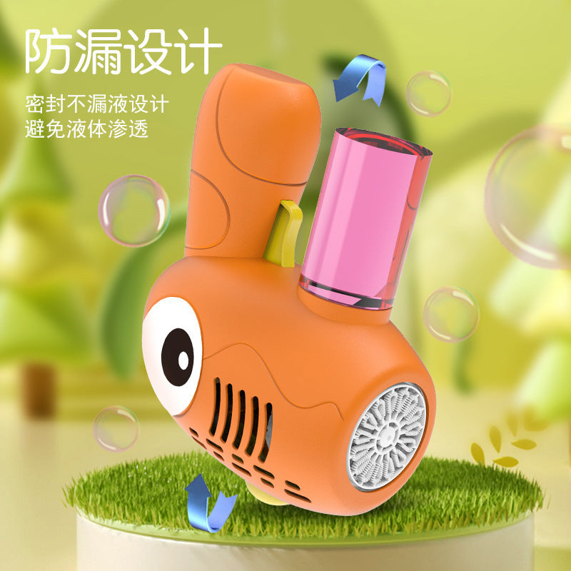 32-Hole Electric Bubble Gun for Kids' Play and Events