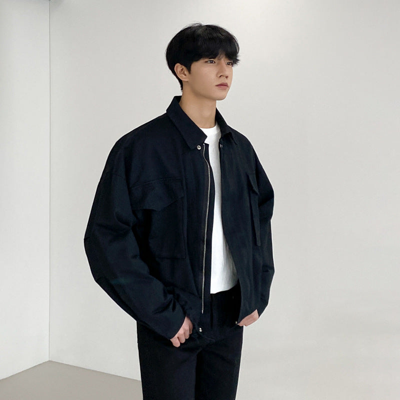 Casual Loose Cotton Jacket for Men