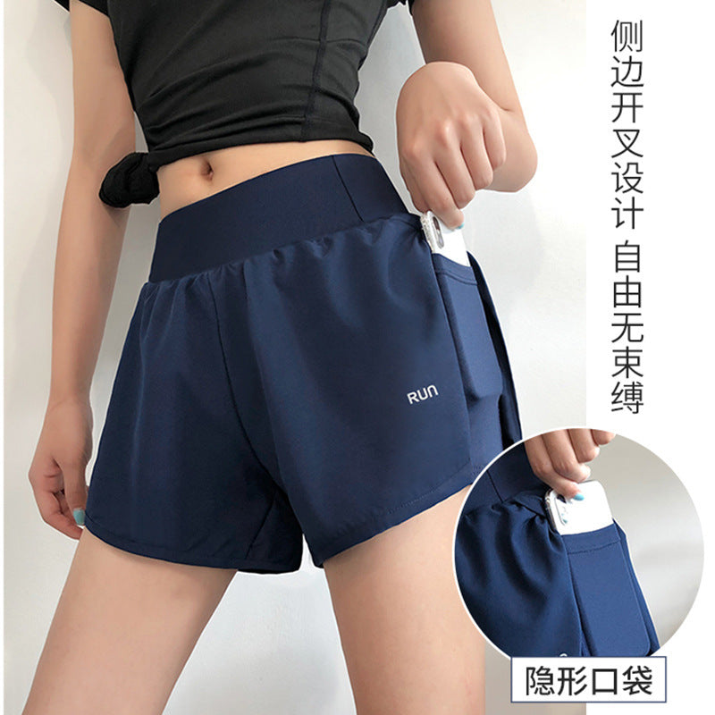 Women's Quick-Dry Loose Running Shorts for Fitness