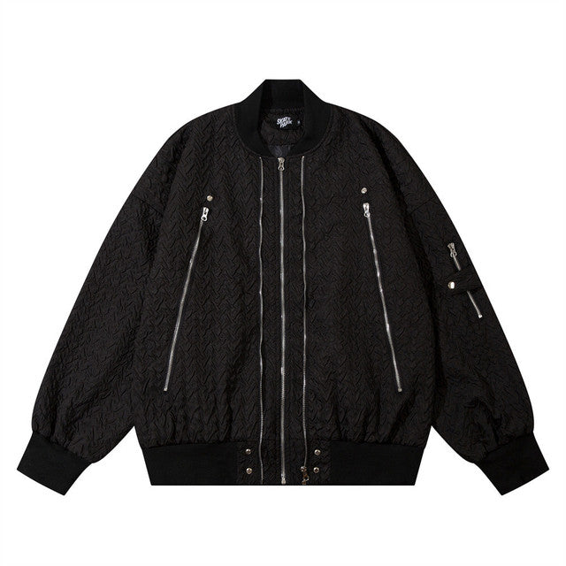 Vintage Oversized Ma1 Bomber Jacket for Men and Women