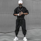 Japanese Functional Style Overalls for Men