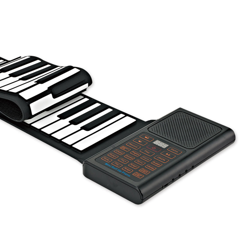 Portable 61-Key Foldable Piano with Bluetooth Speaker