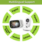 Baby Monitor and Caregiver Device for Infants