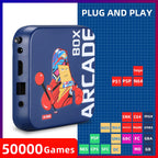 ARCADE Retro TV Game Console with 50,000 Games Support