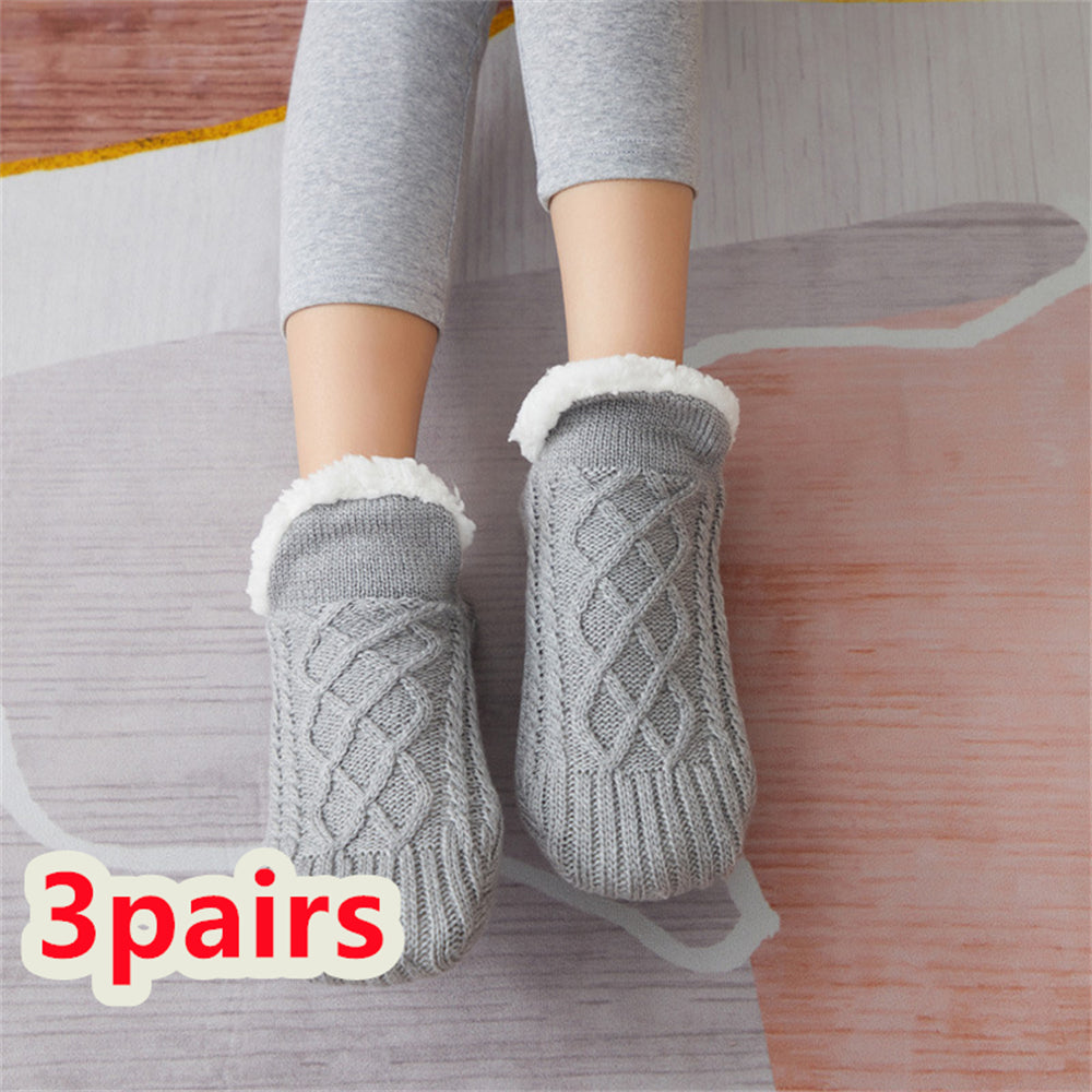 Winter Woolen Socks for Men and Women - Non-slip Warmth