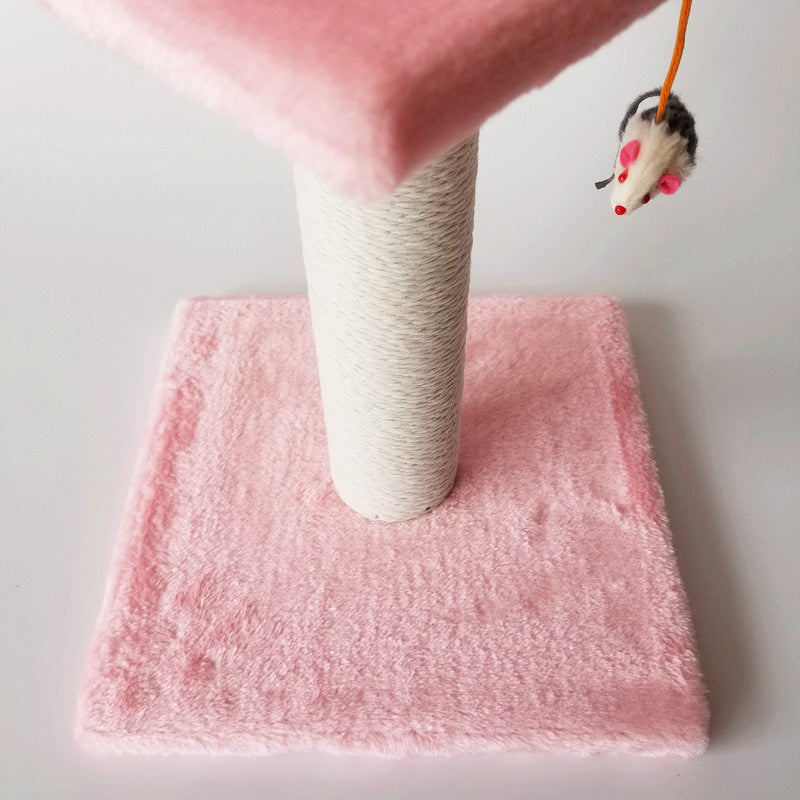 Cat Tree with Scratching Post and Toys