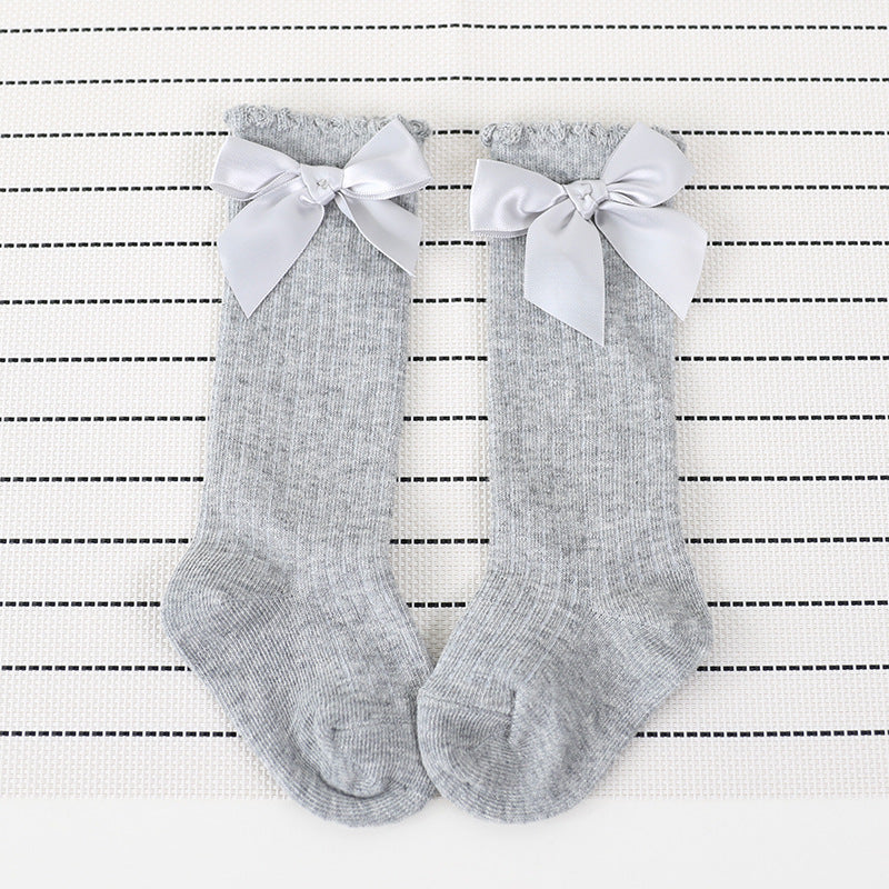 Bow Lace Vertical Stockings