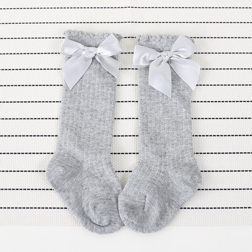 Bow Lace Vertical Stockings