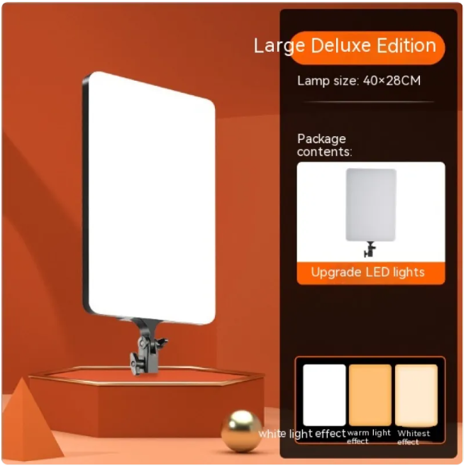 BrightView Selfie Light with Large Display