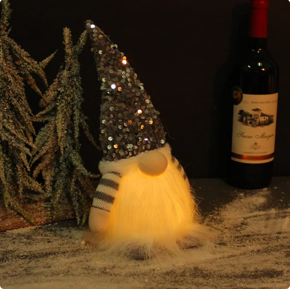 Glowing Faceless Doll Decorative Ornament